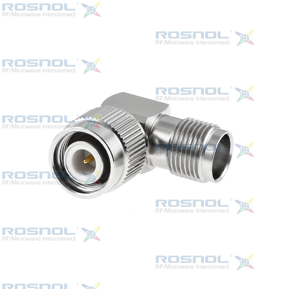 TNC Plug (Male) to TNC Jack (Female) Right-Angle Adapter, DC-11GHz VSWR 1.25