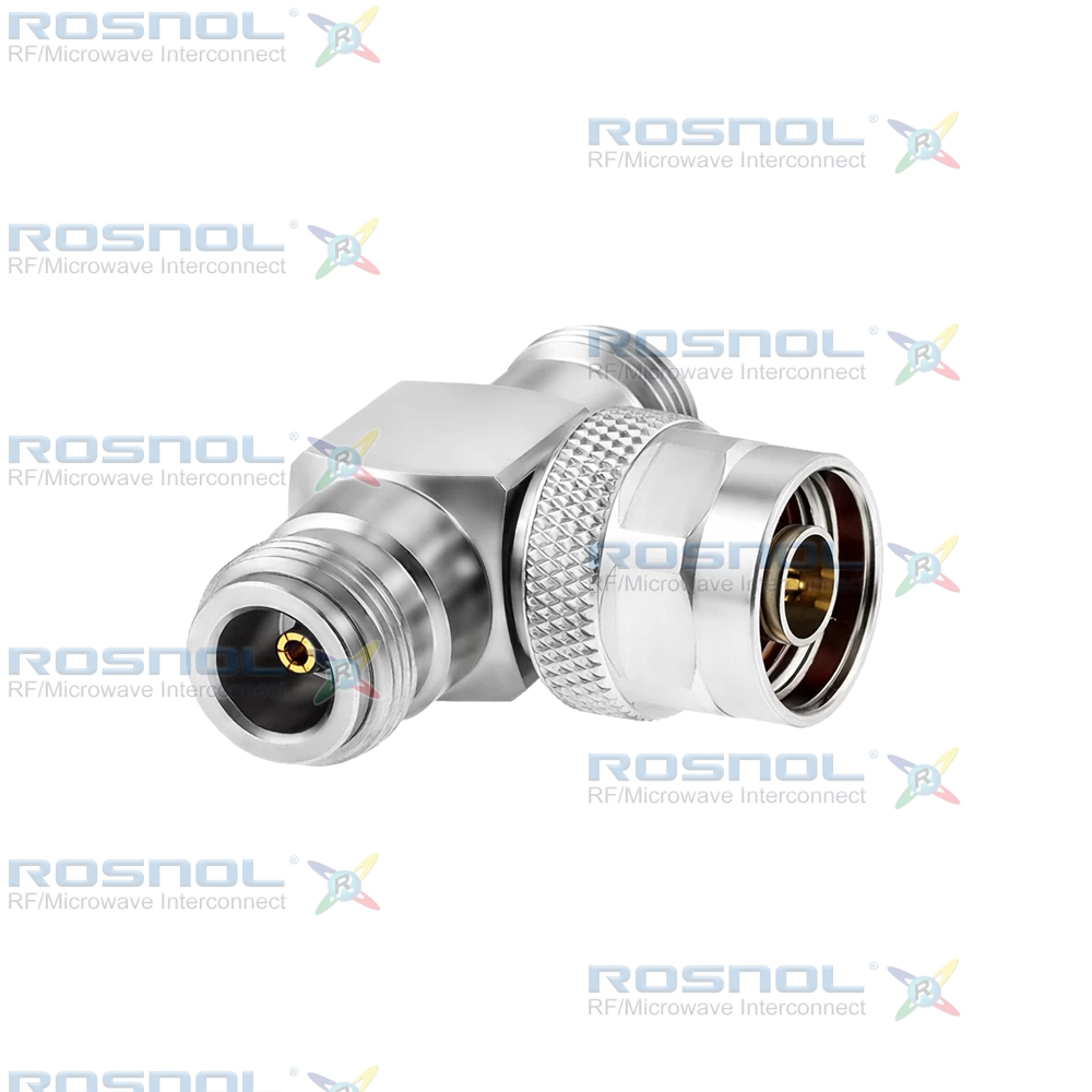N Jack (Female) to N Plug (Male) to N Jack (Female) T-Adapter, DC-12.4GHz