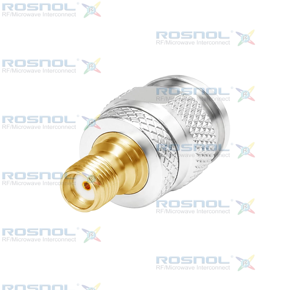 TNC Plug (Male) to SMA Jack (Female) Adapter, DC-11GHz VSWR 1.25