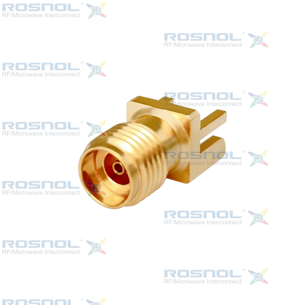 2.92mm Plug (male) PCB End Launch Straight Connector, DC-40GHz VSWR1.40
