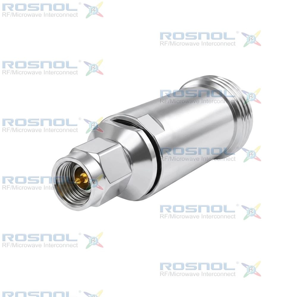 3.5mm Plug (Male) to Precision N Jack (Female) Adapter, DC-18GHz VSWR 1.15