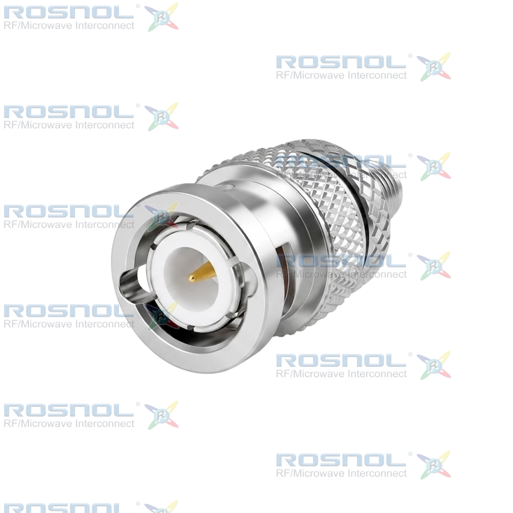 BNC Plug (Male) to SMA Jack (Female) Adapter, DC-4GHz VSWR1.15