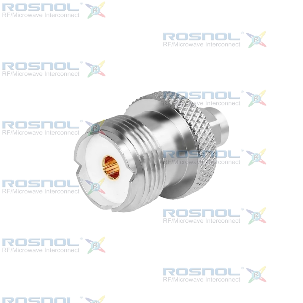 SMA Plug (Male) to UHF Jack (Female) Adapter, DC-300MHz VSWR 1.20