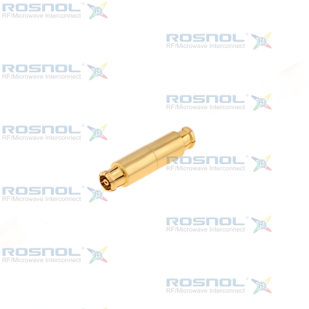 SMPM Jack (Female) to SMPM Jack (Female) Bullet Adapter, .300 inch Length, DC- 50 GHz VSWR 1.5