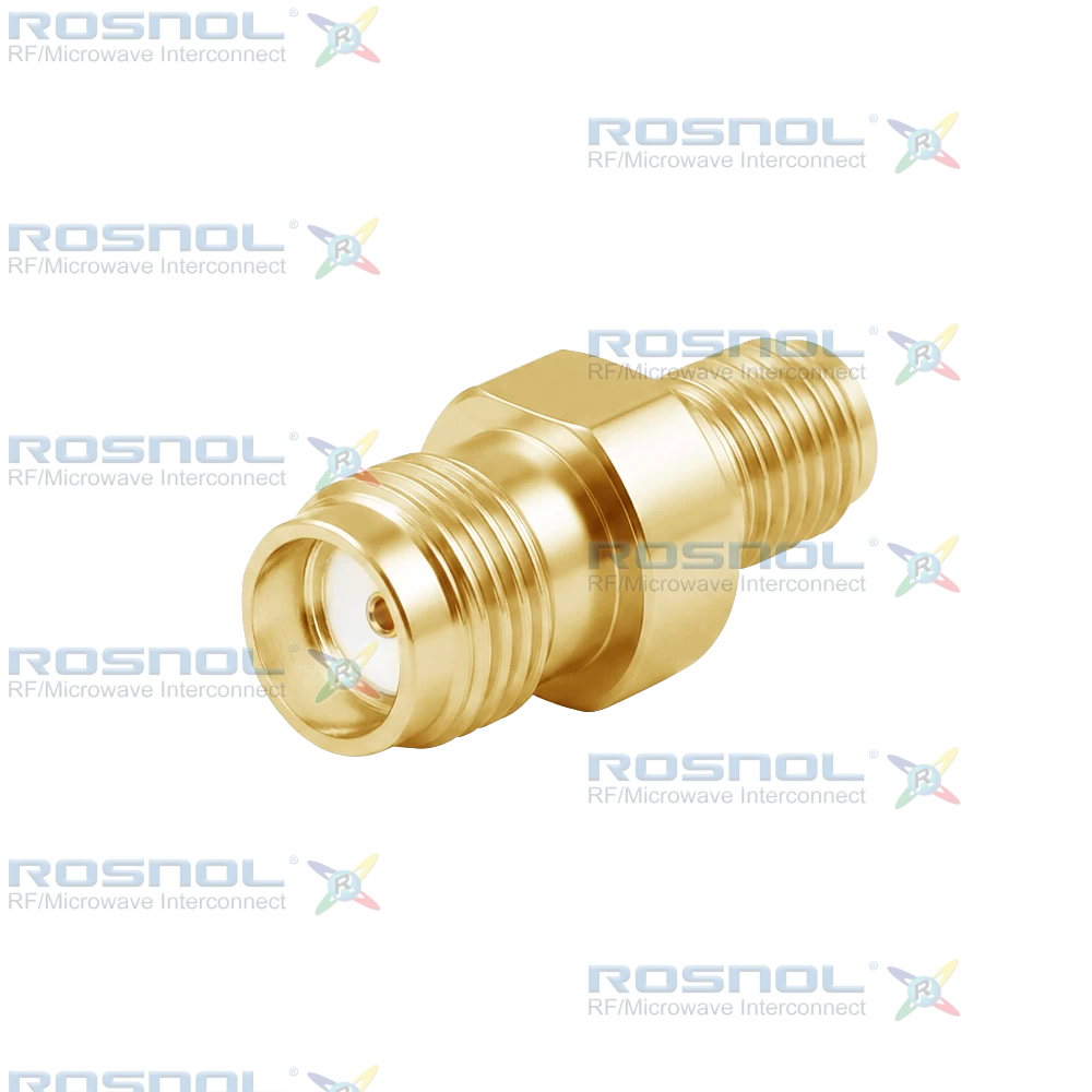 SMA Female to SSMA Female RF Adapter, DC-18GHz, 50Ω