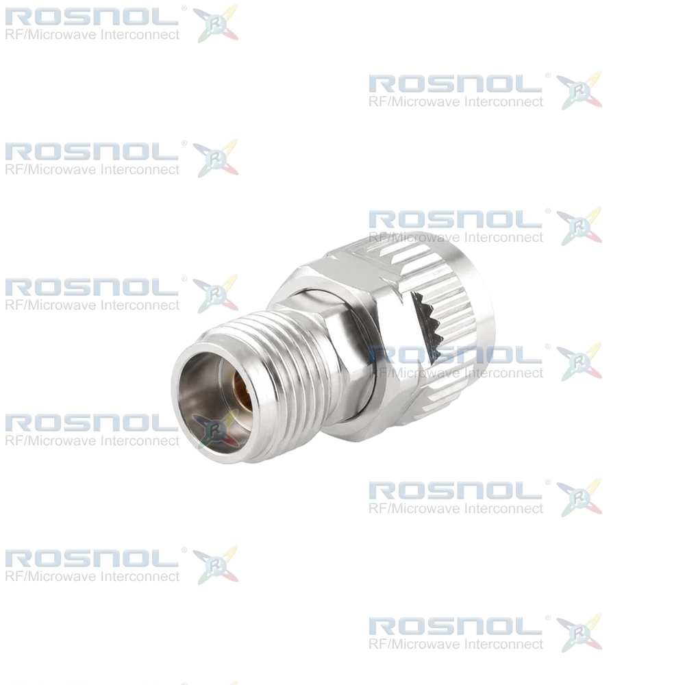 2.4mm Plug (Male) to 2.4mm Jack (Female) Fixed Attenuator, 50GHz 1W 30dB VSWR 1.30